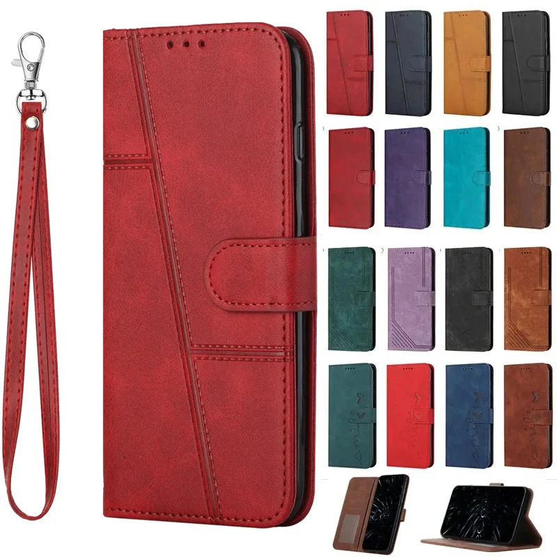 Luxury Flip Wallet Case - Premium Book Cover with Card Slots for For Honor 600