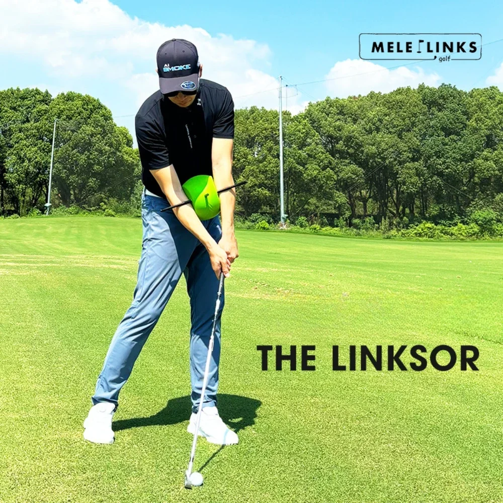 Smart Ball Golf Training Aid - Swing Trainer Aids Impact Golf Balls Arms Forearm Elbow Between Posture Teaching Practice  Tool 2