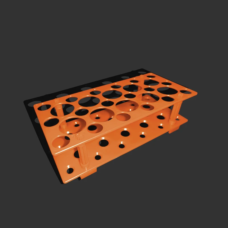 28 Holes Test Tube Holder School Lab Equipment Detachable Plastic Centrifugal Test Tube Holder Tubing