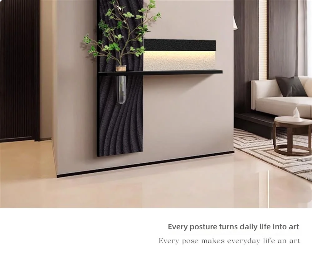 Hydroponic Green Plants Entrance LED Decorative Painting Sandstone Home Decoration Living Room Bedroom Corridor Mural Light Hydroponic Green Plants Entrance LED Decorative Painting Sandstone Home Decoration Living Room Bedroom Corridor Mural Light