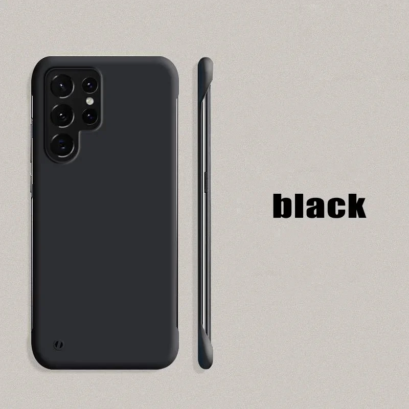 Ultra Slim Frameless Matte Hard Phone Cover