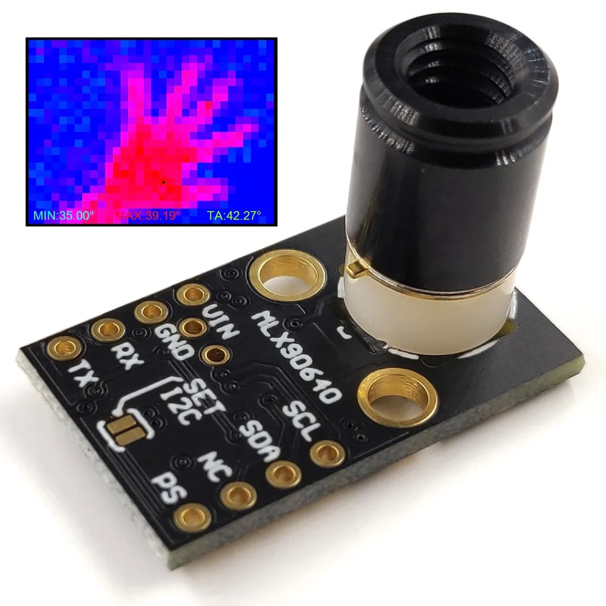 MLX90640 IR 32*24 Infrared Temperature Measurement Dot Matrix Sensor