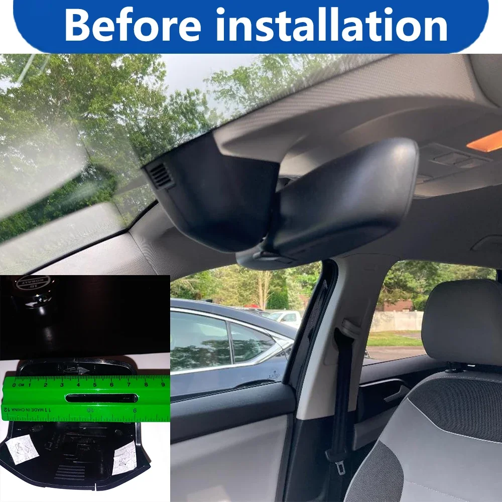 AutoBora  DVR  ķ ī޶, 4K , 3840*2160, 24 ð  , ٰ VW Taos 2022 2023 2024