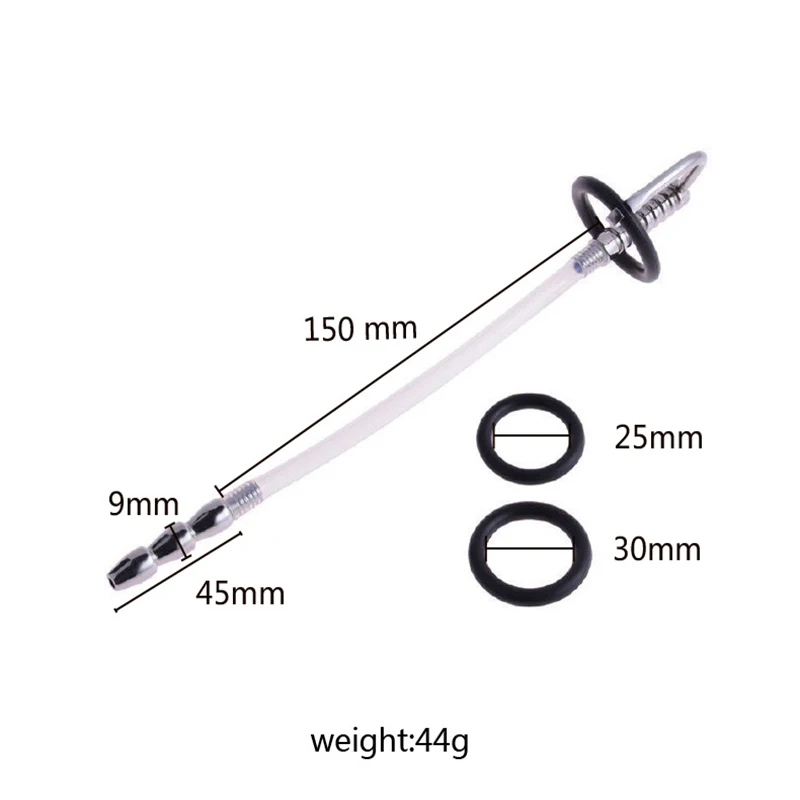 Silicone Urethral Catheter Dilator Horse Eye Stimulation Male Penis Plug Insert Urethra Sounding Catheter Adult Sex Toys Men