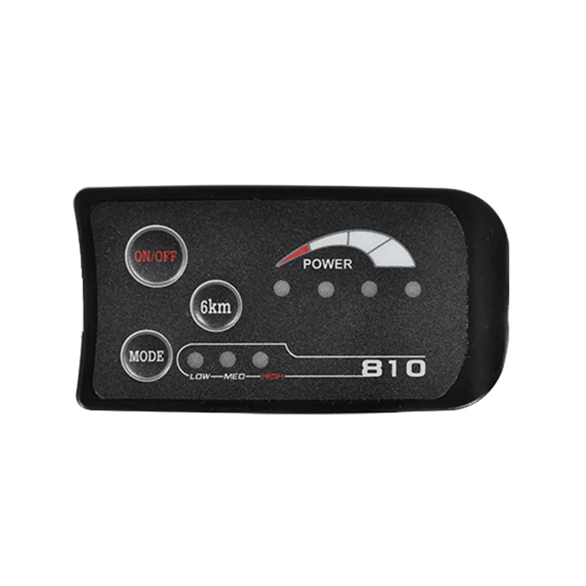 

6PIN S810 E-Bike LED Display Meter IP65 24V 36V 48V 60V for Electric Bicycle Electric Bike Meter