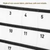 Calendar Storage Bag Wall Mounted Pouch Office Desk Bags Non-woven Fabric Hanging 2