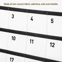 Calendar Storage Bag Wall Mounted Pouch Office Desk Bags Non-woven Fabric Hanging 2