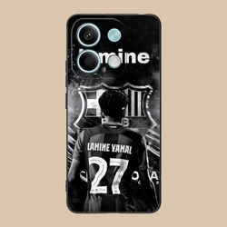 Lamine Yamal Black Soft Mobile Phone Case Cover Shell for Redmi Note13Pro Plus (Z1)