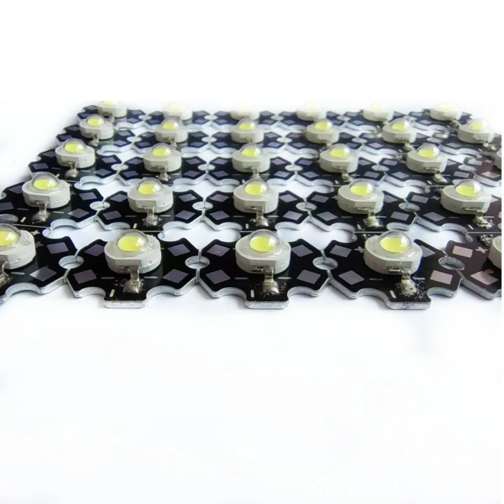 10-1000Pcs LED COB Lamp Chip 1W 3W 3.2-3.6V Input 100-220LM Mini LED Bulb Diode SMD For DIY LED Floodlight Spotlight Downlight