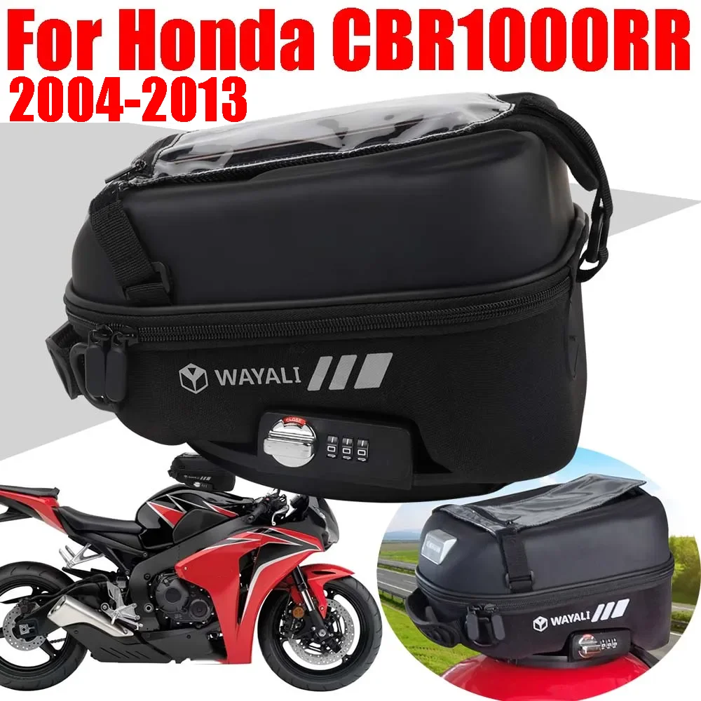 Per Honda Cbr1000Rr Cbr1000 Cbr 1000 Rr 1000Rr 2004 - 2013 Accessori Tank Bag Storage Bagagli Tanklock Bag Borse Di Navigazione Gps
