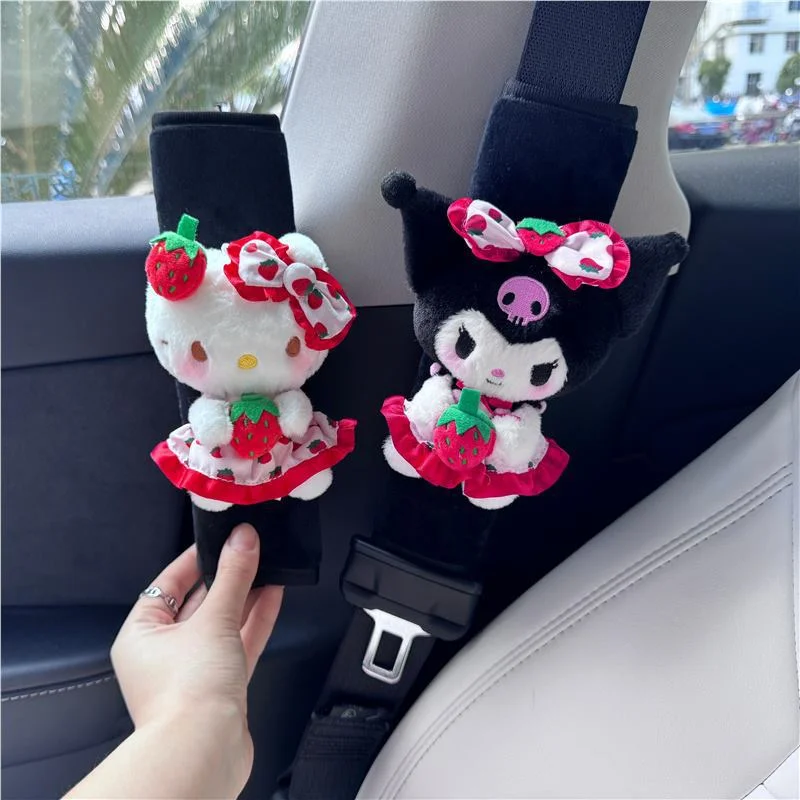 

Sanrios HelloKittys Kuromi авто сигнал поворота двойного размера защита на плечо подарок