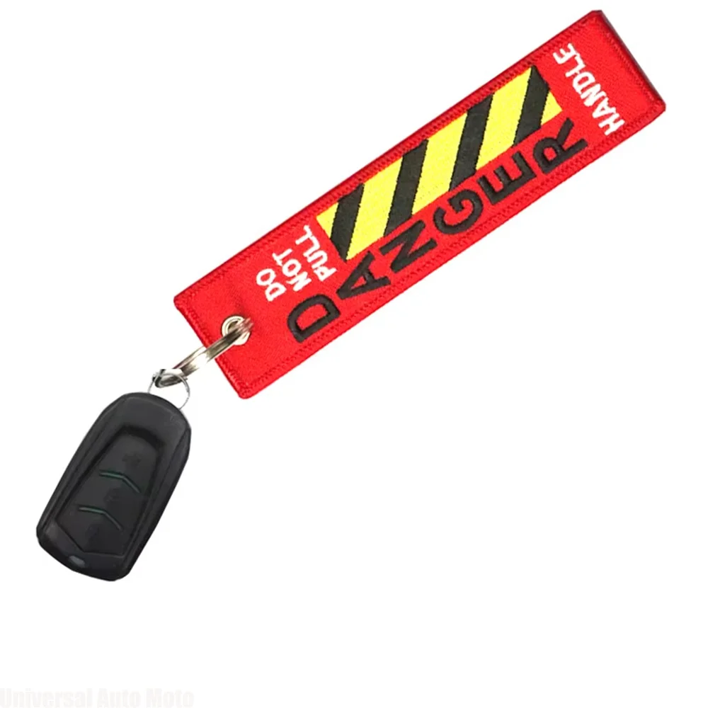Portachiavi alla Moda con Ricamo per Moto, Gioielli, Auto, Chiavi, Regalo, Accessori per Chiavi - immagine 6