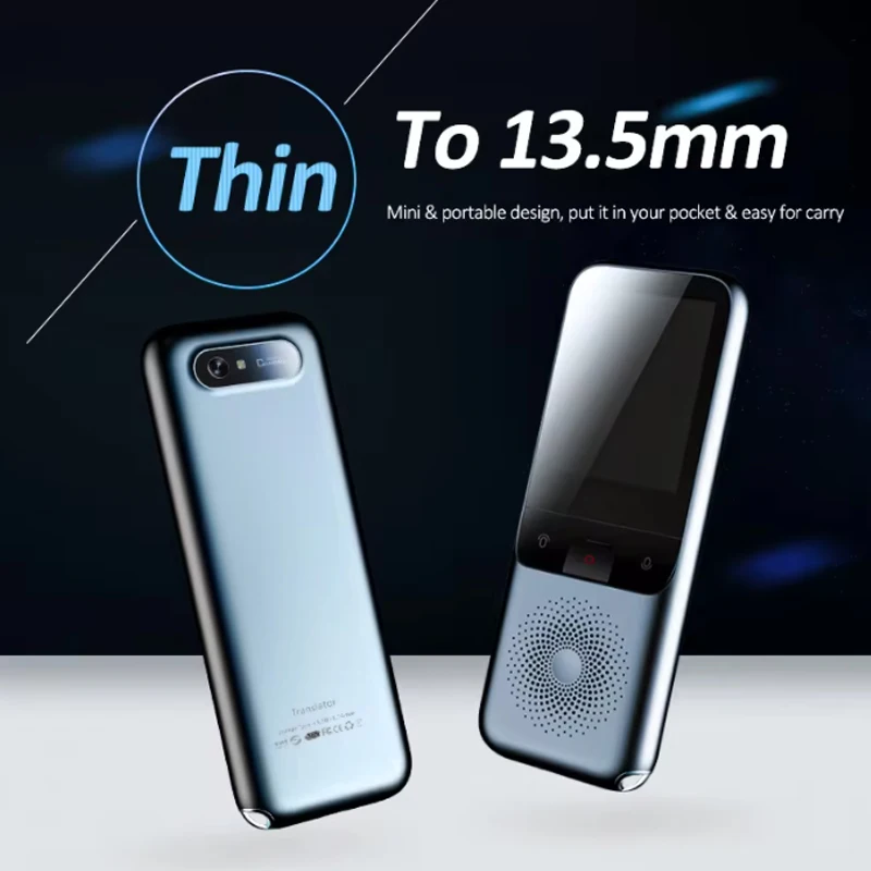 New T11 Portable Audio Translator 138 Language Smart Translator Offline In Real Time Smart Voice AI Voice Photo