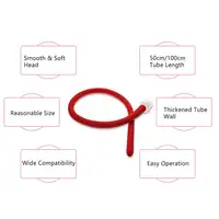 50-200cm Soft Silicone Bidet Tube Enema Anal Shower Cleaning Anus Cleaner Hygiene Cleaning Bidet Shower Medical Enema Rectal 2