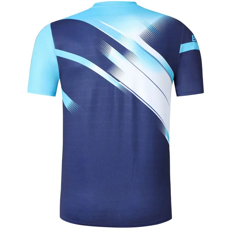 New Badminton Quick Dry Gym Men Shorts Tennis Table Ping Pong Tee Running Training Jerseys Golf Team Sportswear T-shirts