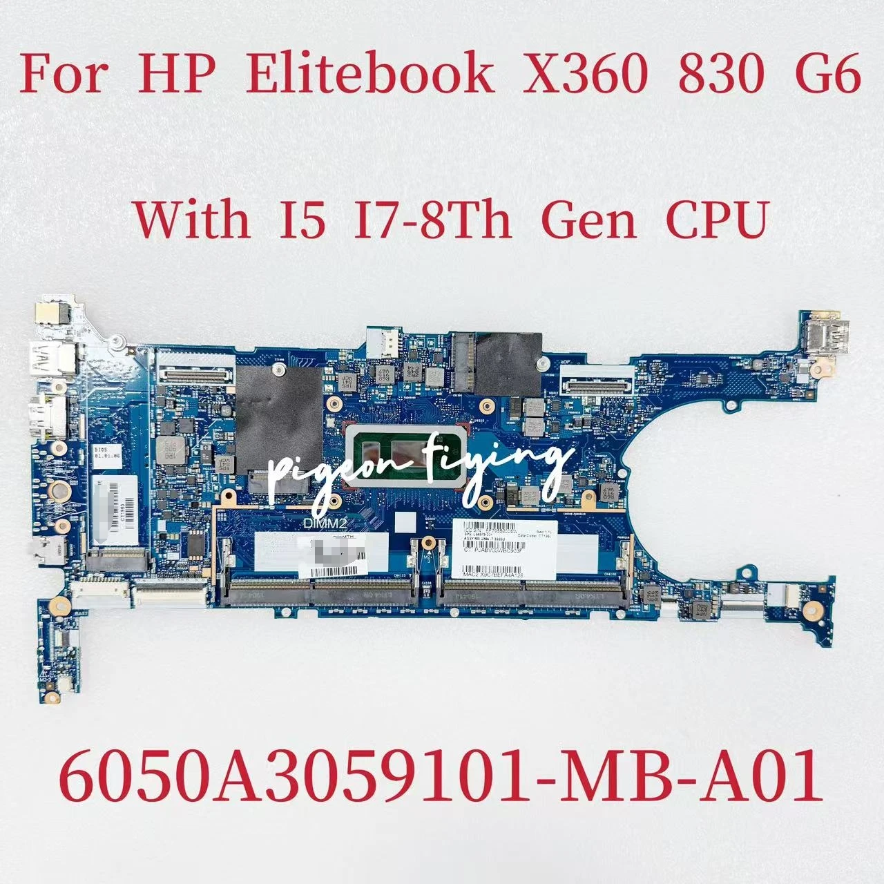 6050A3059101-MB-A01 For HP Elitebook X360 830 G6 Laptop