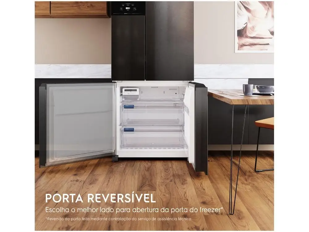 Geladeira/Refrigerador Electrolux  Frost Free Multidoor - 110V 4