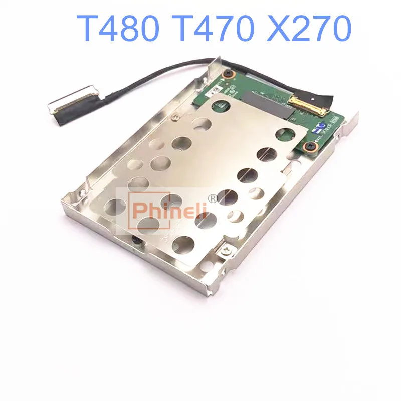 Ssd Hdd Nvme M.2 Adaptador Caddy & Cabo para Lenovo Thinkpad T480 T470 X270 M.2 Pcie Nvm Novo