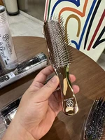S-Heart-s Scalp Brush Universal Model Long type Gold NEW Shampoo Brush From Japan 2