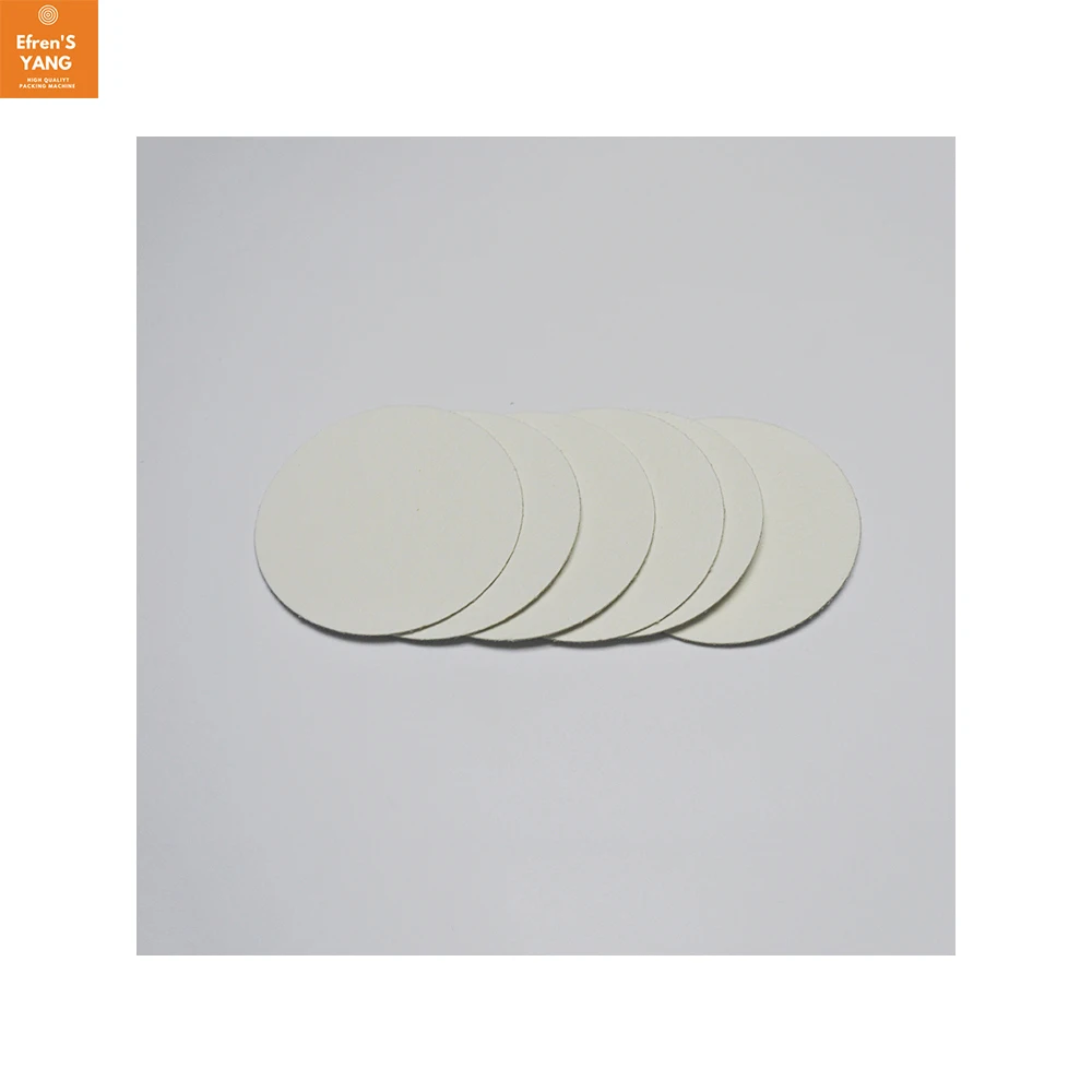 PE PET Plastic Bottles lid Aluminum Foil Cap Seal Liner 45mm/69mm/89mm Container Top Cap Induction Sealing Food Packaging Lid 2