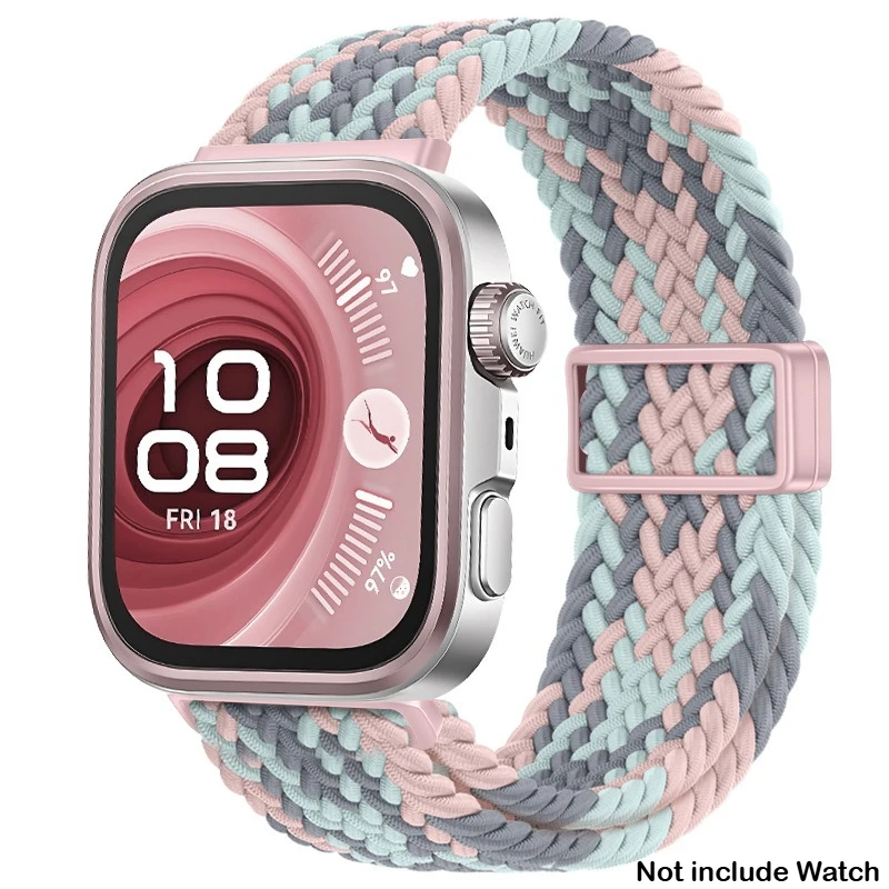 Magnetic Nylon Loop Strap - Elastic Braided Watchband Bracelet