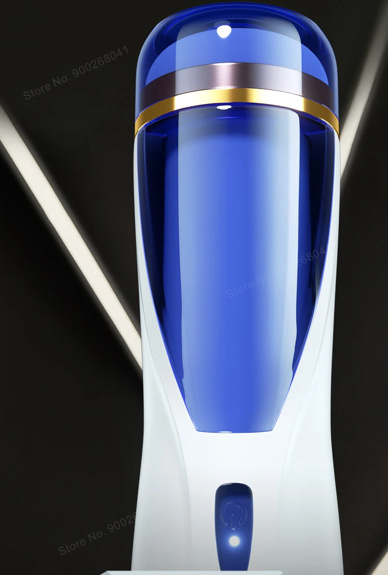 Masturbatore maschile con aspirazione automatica della spinta, giocattolo del sesso con vibratore telescopico per aspirazione, per uomini, pompino con tazza di masturbazione_voghion.com