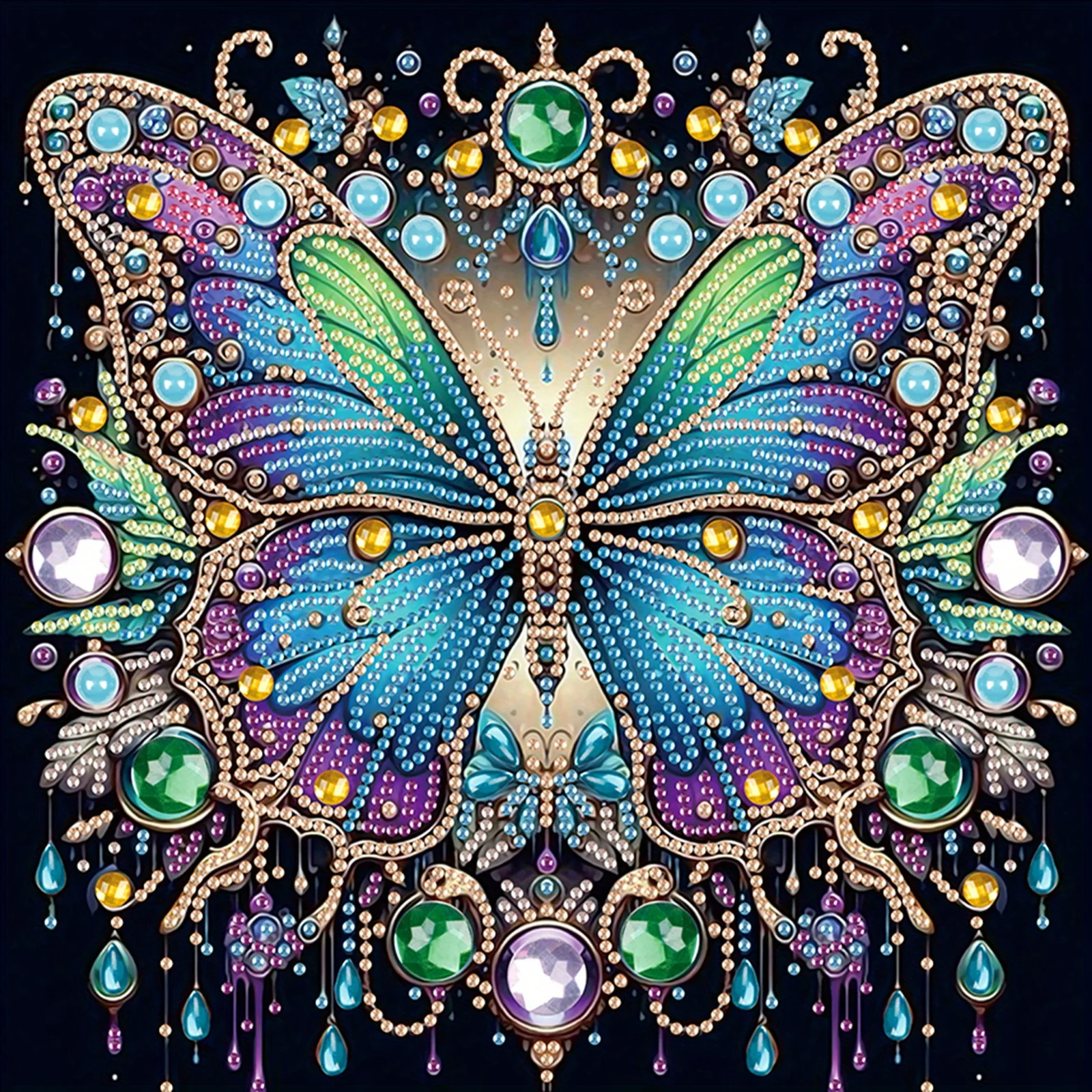DIY Colorful butterflies 5D Special Shape Diamond Art Kits for Beginners Diamond Art Painting Kits for Home Wall Decoration Gift