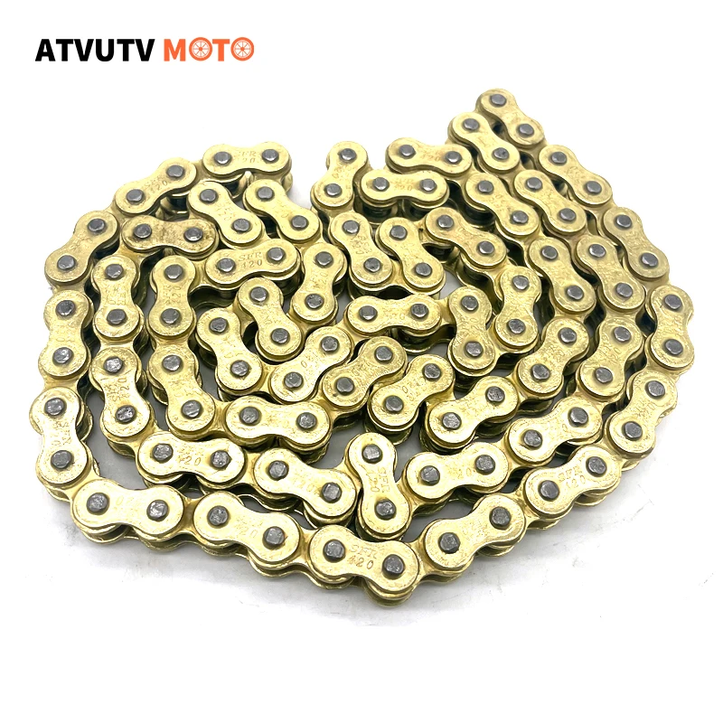 

420 Chains 102/104/108 Links Motorcycle Drive Chain Link For CRF 50cc-150cc Pit Dirt Quad ATV Bike