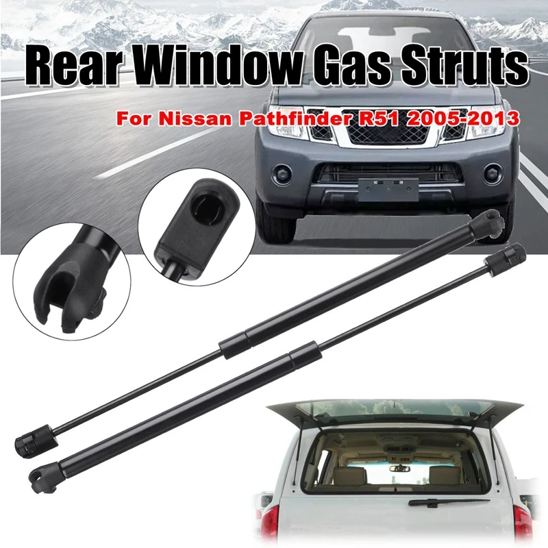 2X-Rear-Window-Glass-Strut-Struts-Support-Bar-Gas-Sring-90460ZL90A-For ...