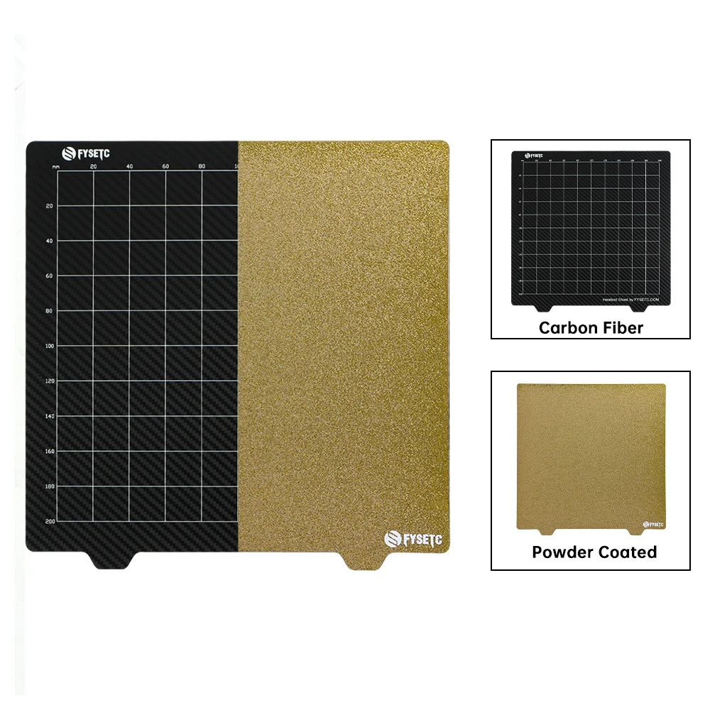 Fysetc-pei Janus Bps-pet Placas Chapa de Aço com Base Mecânica Ender Pro Cr10 Prusa Mk4 Voron - Imagem 4