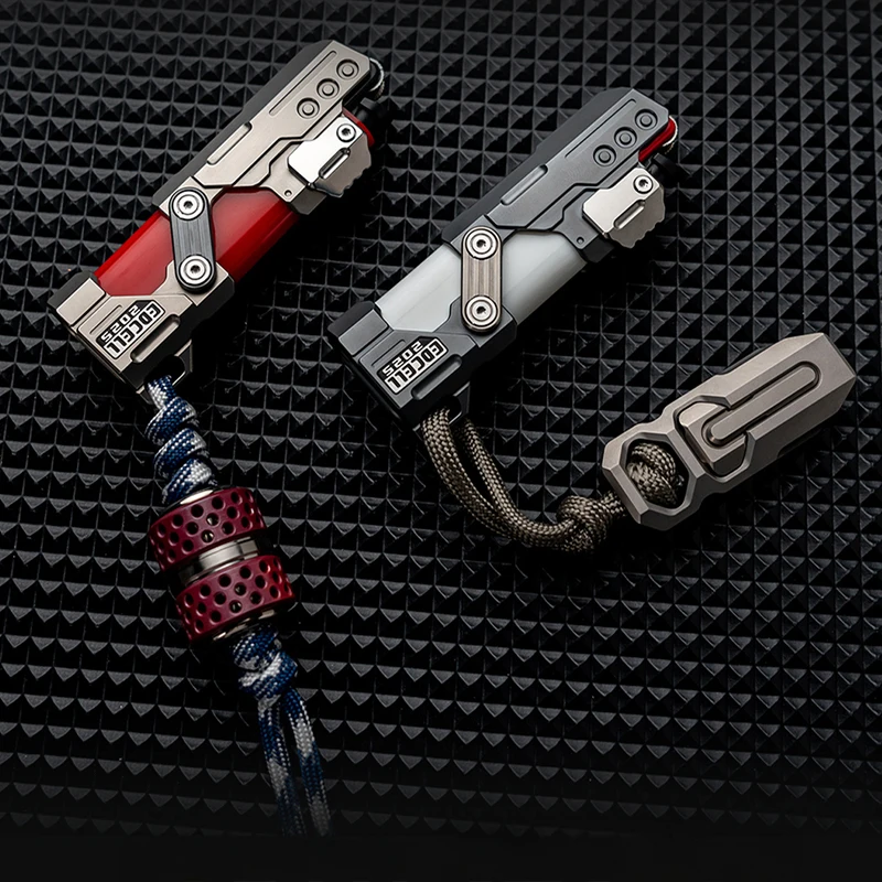 EDCELL フィジェットトイ EDCELL IFRIDUS EDC フィジェット スライダー ファイア シェル メタル