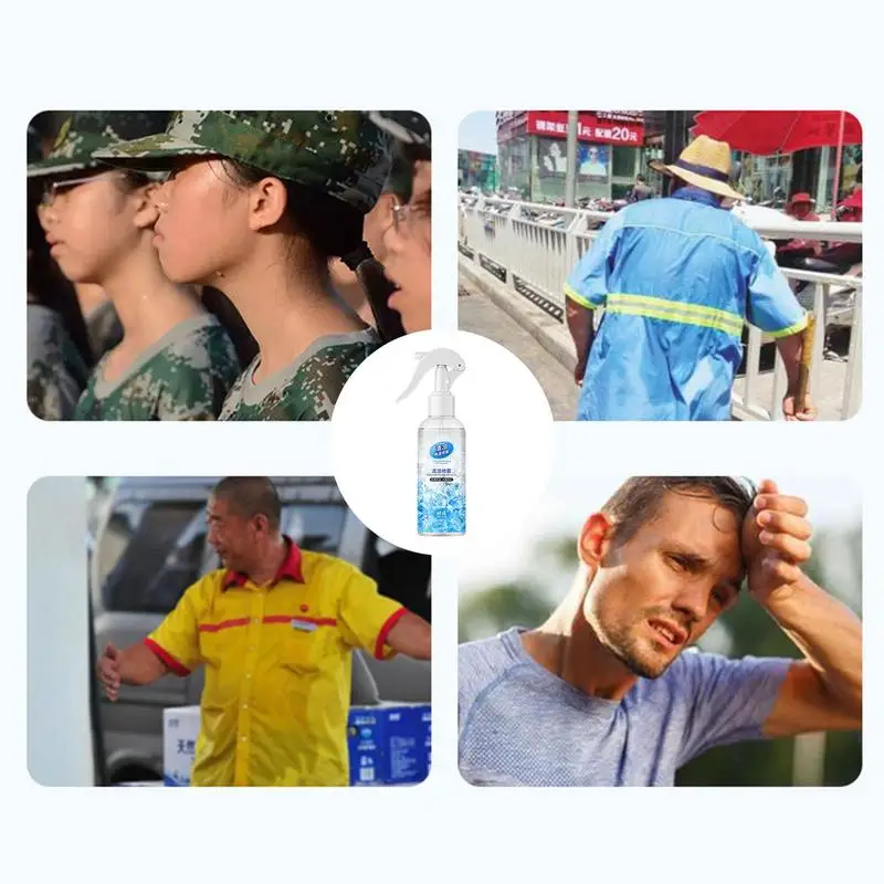 1pcs Cooling Spray For Hot Weather Gentle Soothing Summer Spray Instant Cool Moisturizing Cooling to Keep Cool in the Heat atomizing sprayer