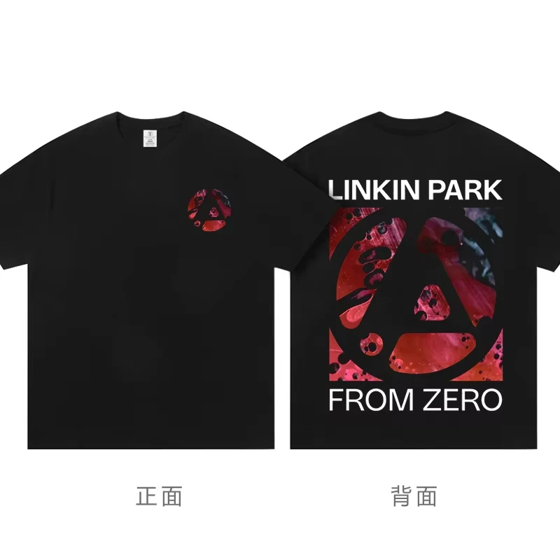新品未開封・Linkin Park FROM ZERO Tシャツ日本限定 XL Linkin Park From Zero Print T-shirt Men Women Cotton Hip Hop