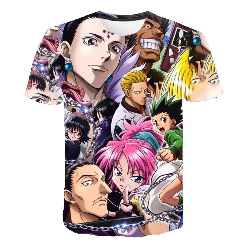The Hunters Hunter X 3D T Shirts Men Women Children T-Shirt Killua Zoldyck Anime Manga Japan Hxh Cool Tees |