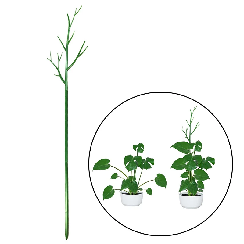 

100cm plastic Green branch Plant Climbing Rod Rod Shaped DIY Modeling diy flower stand holder Gardening Pillar