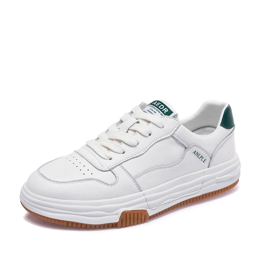 

Women Flat Platform Chunky Sneakers High Quality Leather Shoes Spring Fashion Round Toe Casual Ladies Sneakers Shoes