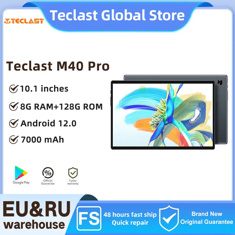 Teclast M40 Pro 10.1 Tablet 6gb Ram 128gb Rom Unisoc T618 Octa Core ...