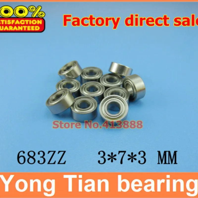 NBZH bearing(10pcs) SUS440C Stainless Steel Deep Groove Ball Bearings ...