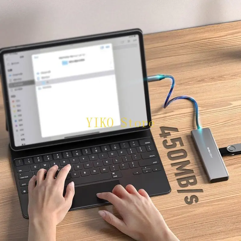 K32C USB 허브 어댑터 멀티 PC 노트북 노트북 수신기용 5 포트 분배기