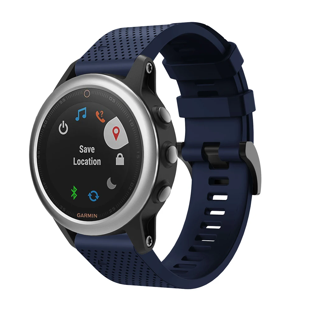 Quick Release 20mm Silicone Smart Watch Band