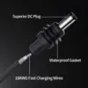 2M/3M For Starlink Mini DC Power Cable Direct To Cigaretter 12V Adapter Power Cable For Starlink Mini Waterproof 3