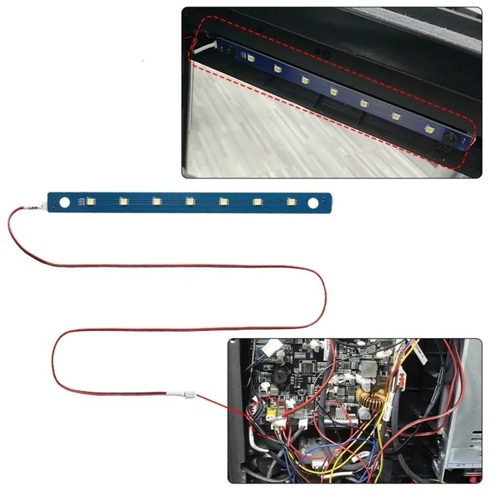 LED Light Strip for 3D Printers with 7Pcs Lamp Beads and Cable