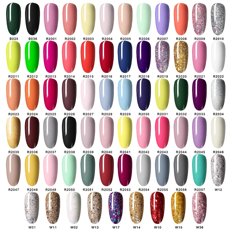 Nail Polish ROSALIND Gel Polish 7ML Color Gel Nail Polish For Manicure Soak Off Varnishes Base Top Matte Coat Semi Permanent Nail
