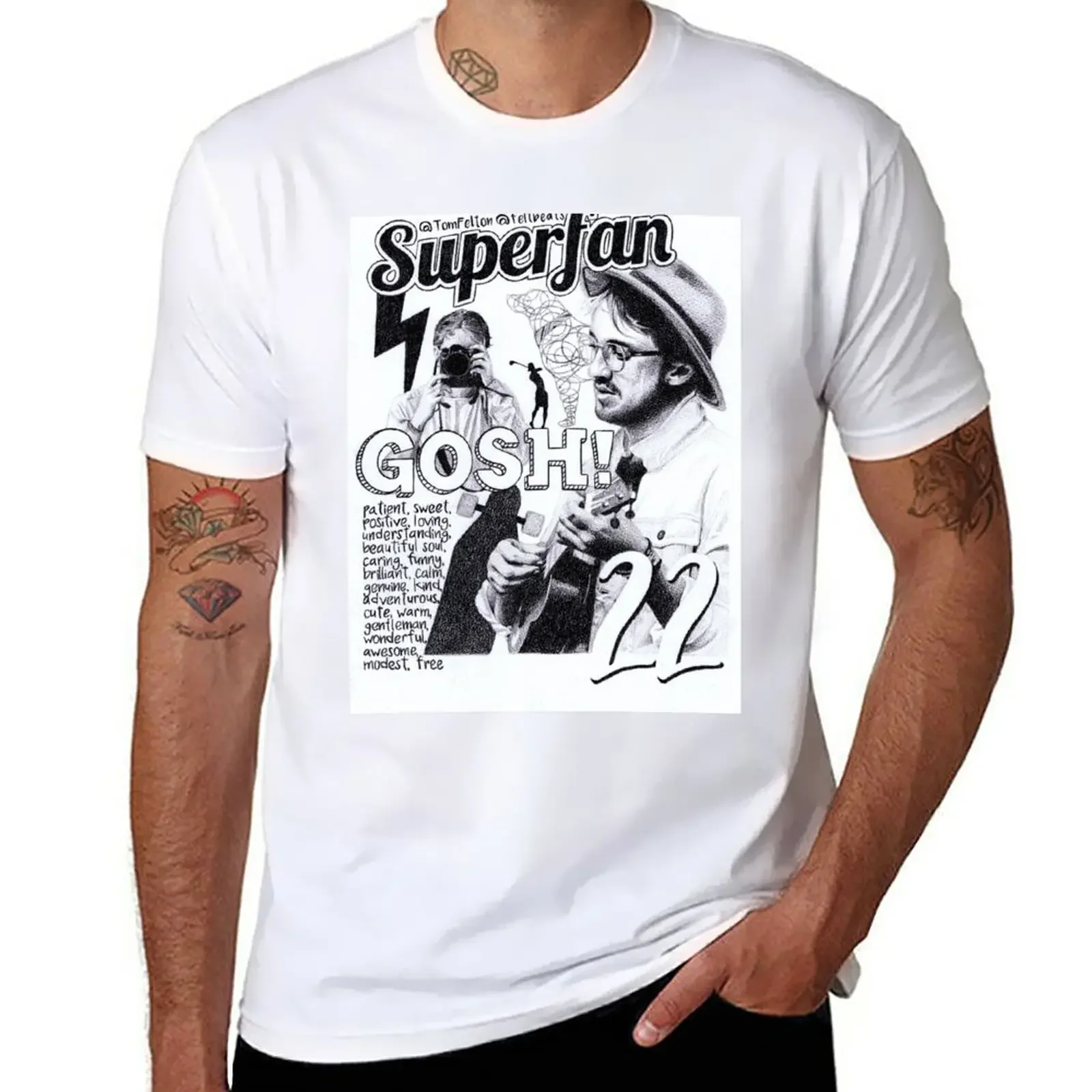 

Feltbeats GOSH Design T-Shirt plus size tops new edition mens t shirt