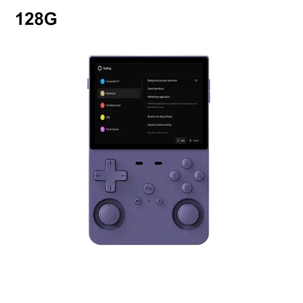 S8e4e88b4b46e45a2a04cadf7db049136F 128GB For L35 Retro Handheld Video Game Console Linux System 3.5 Inch IPS Screen Portable Pocket Video Player Games