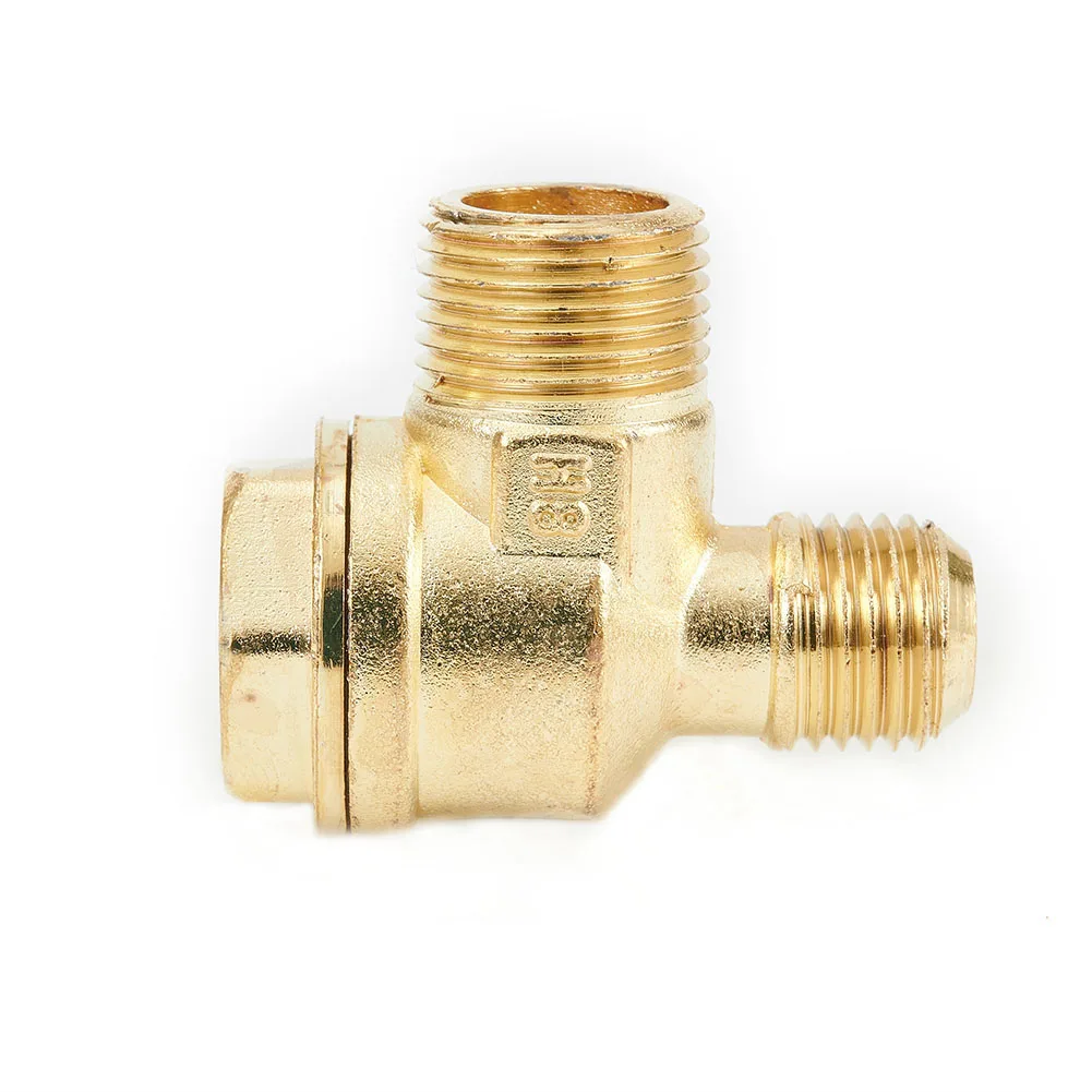 

Tool Check Valve Zinc Alloy Check Valve Connector Durable For Air Compressor Male Practical Thread Best Brand New
