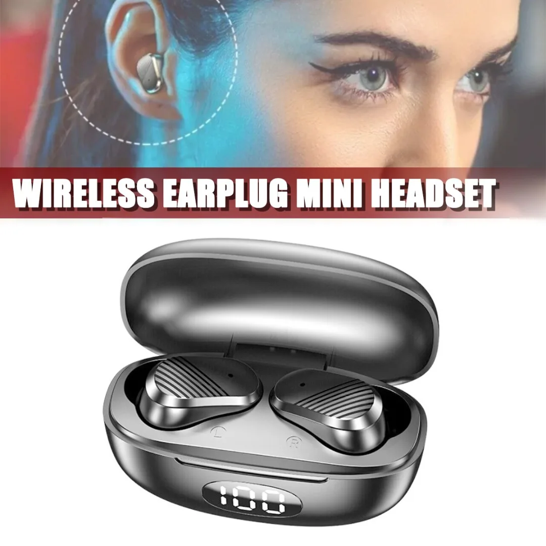 

New Wireless Bluetooth-Compatible Headphones Earphones Earbuds in-ear For iPhone Samsung Fine Workmanship and Good Performance