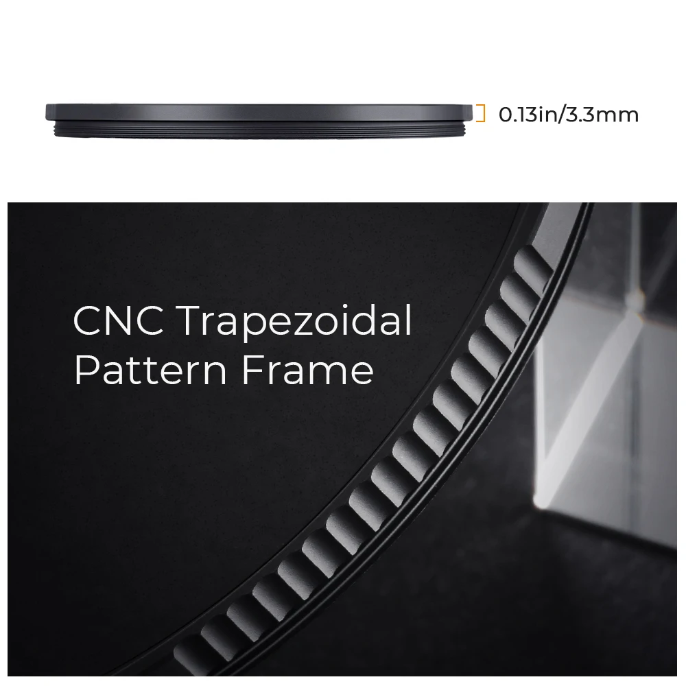 Description Picture 6 of itemK&F Concept Black Mist Filter 1/4 1/8 Nano-X Special Effects Camera Lens 37/40.5/43/46/49/52/55/58/62/67/72/77/82/86/95mm