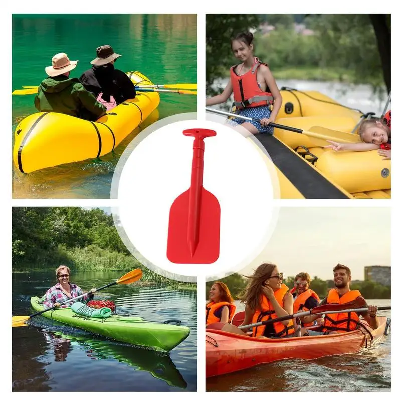 Kids Telescoping Paddle Canoe Paddle for Boat Water Sports Safety Accessories with Anti-Slip Grip for Rowing Kayaking Students