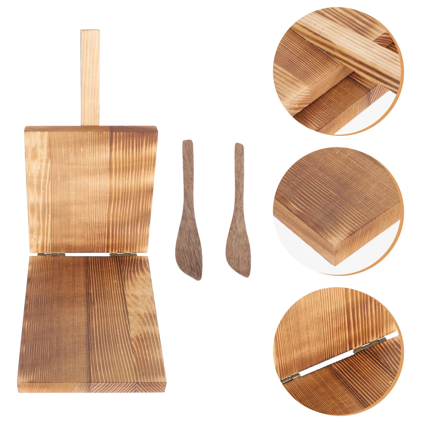 

Dumpling Skin Pressing Plate Dough Presser Corn Tortillas Noodle Tool for Wrappers Wooden Dumplings Making Home Tools Woman